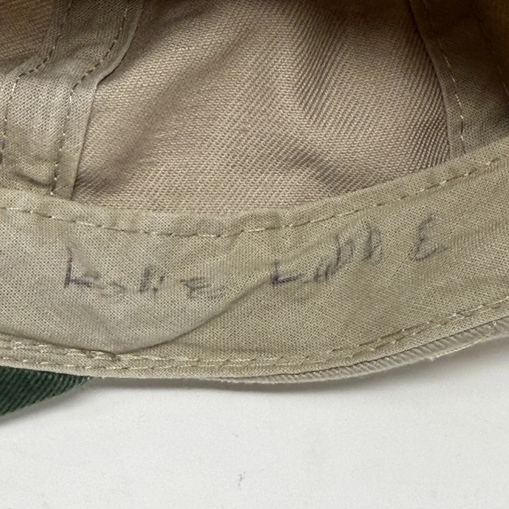 Vintage Sportsman Embroidered Trout Dad Hat Cap Strap Back‎ 100% Cotton Khaki